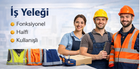 iş yelekleri, iş elbiseleri